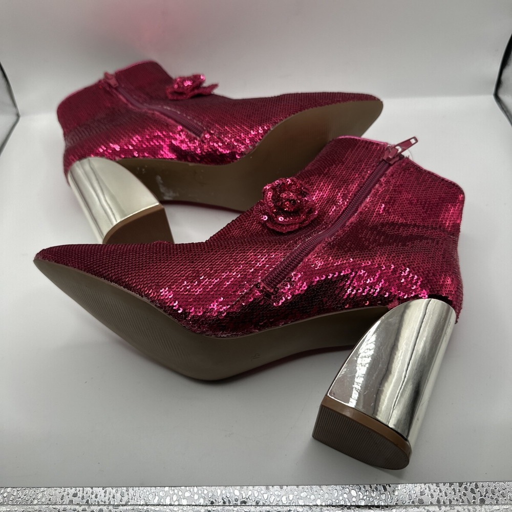 NEW Betsey Johnson Women's Finlee Ankle Boot Sz 7 1/2 - Picture 8 of 11